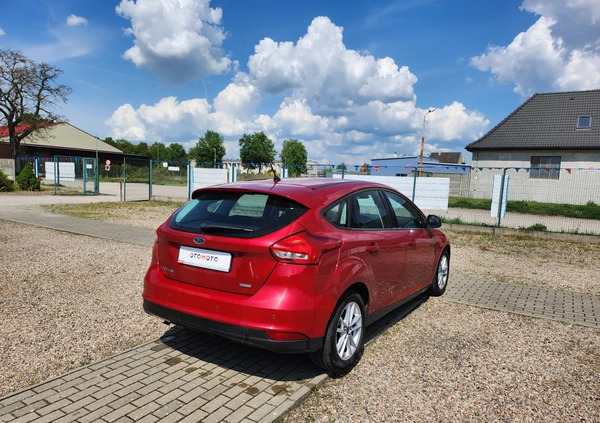 Ford Focus cena 36900 przebieg: 117900, rok produkcji 2016 z Piła małe 466